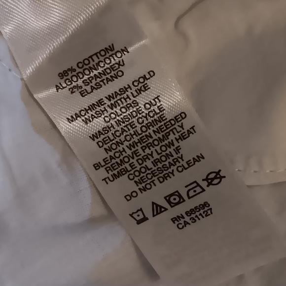 DKNY Jeans Ludlow Skinny Cargo Grey Camo Size 2 NWT - Picture 10 of 10